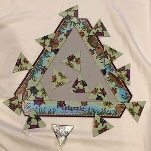 Vintage Triazzle Turtle Puzzle